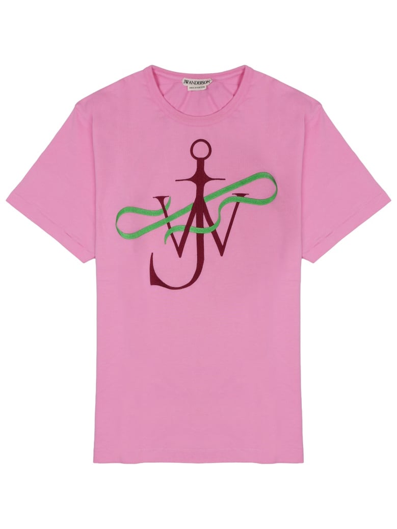 t-shirt with logo pink by Selfnex