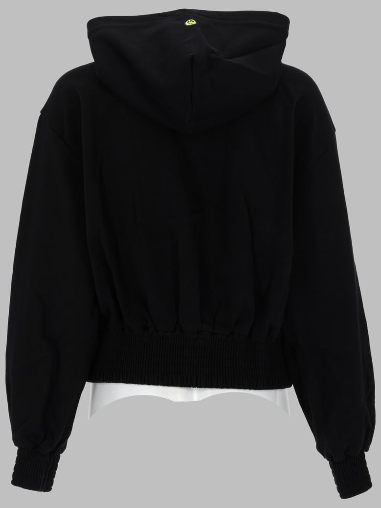 zip-up hoodie black by Selfnex