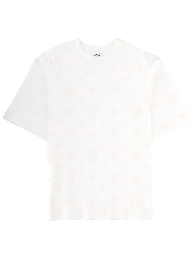 t-shirt with monogram details by Selfnex