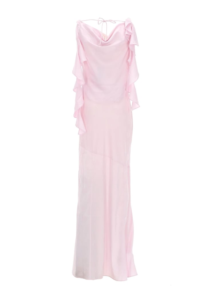 long waterfall dress by Selfnex
