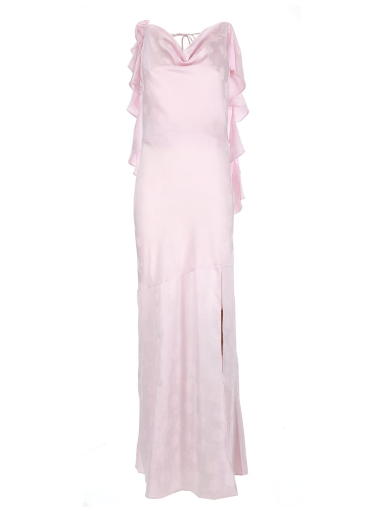 long waterfall dress by Selfnex
