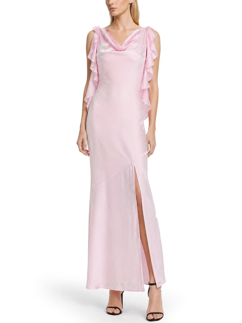 long waterfall dress by Selfnex