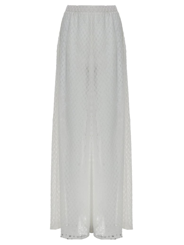 trousers viscose white by Selfnex