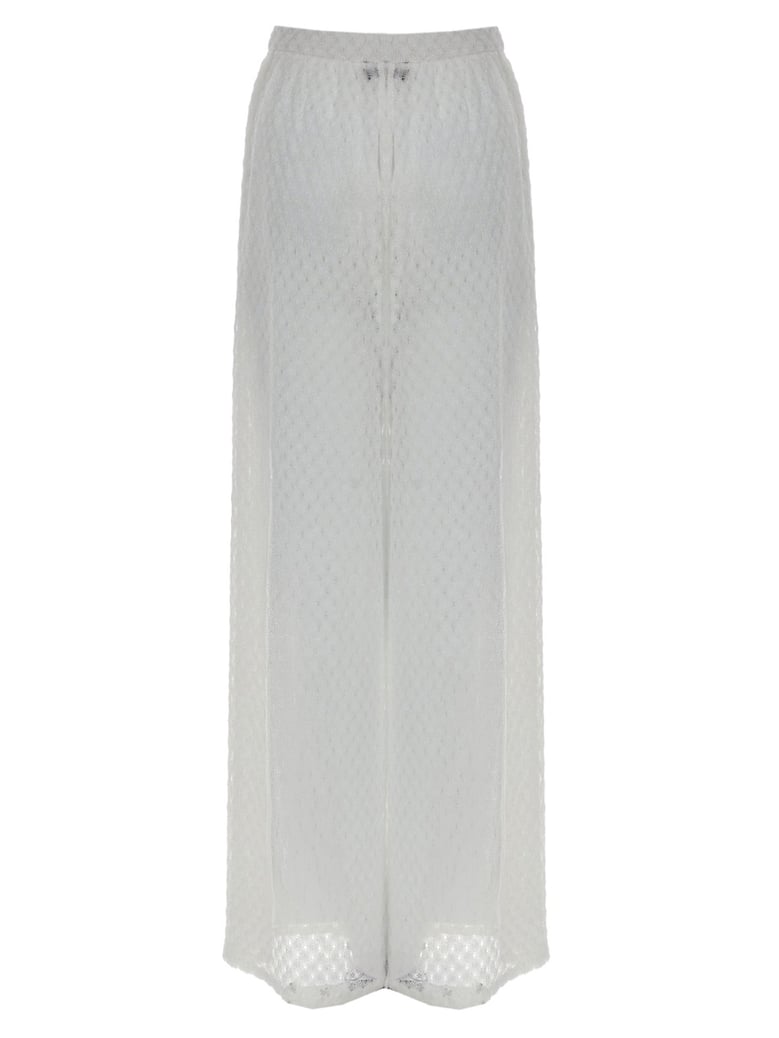 trousers viscose white by Selfnex