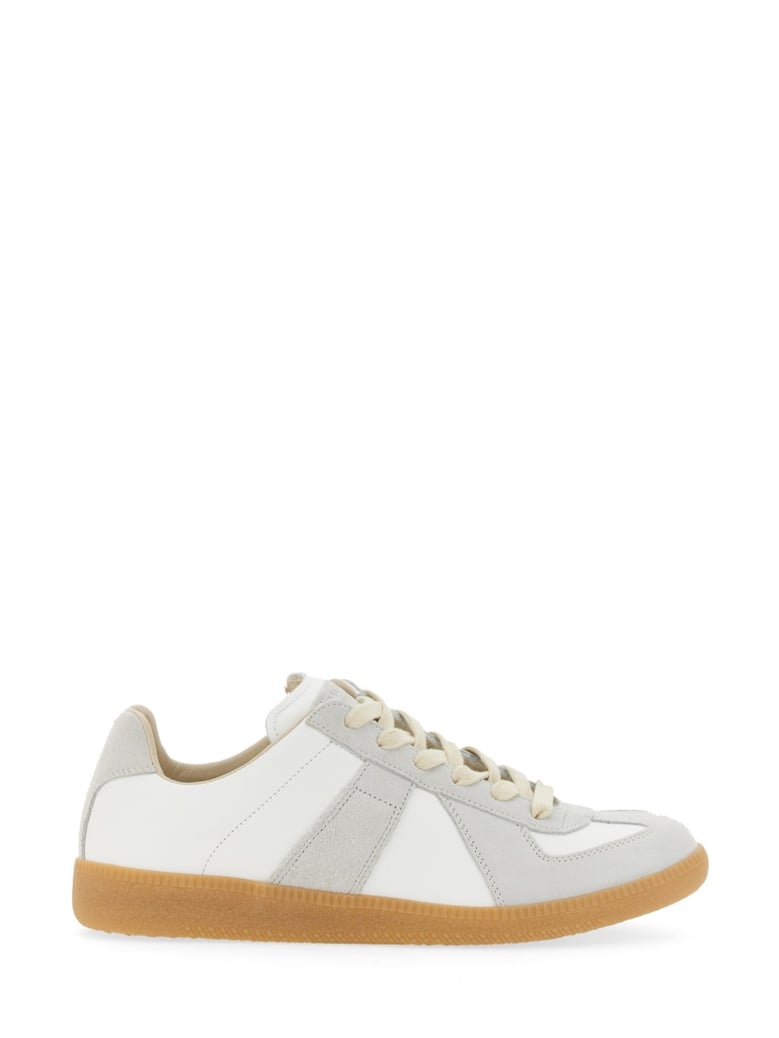 sneakers replica white leather by Selfnex