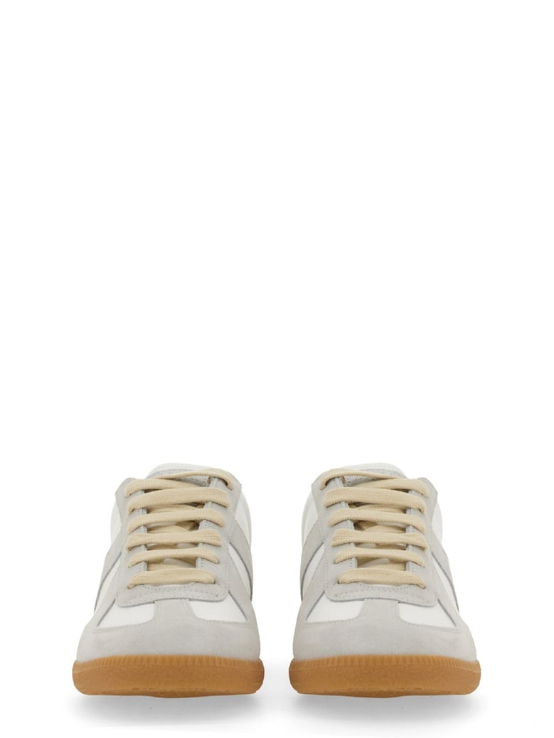 sneakers replica white leather by Selfnex