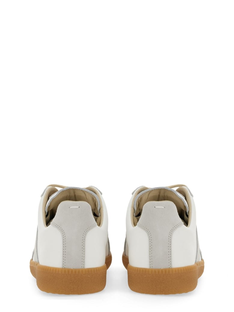 sneakers replica white leather by Selfnex