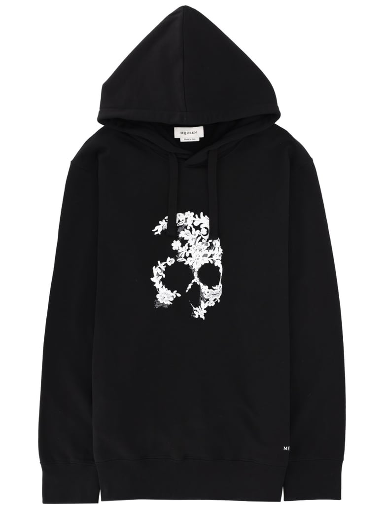sweatshirt with skull motif by Selfnex