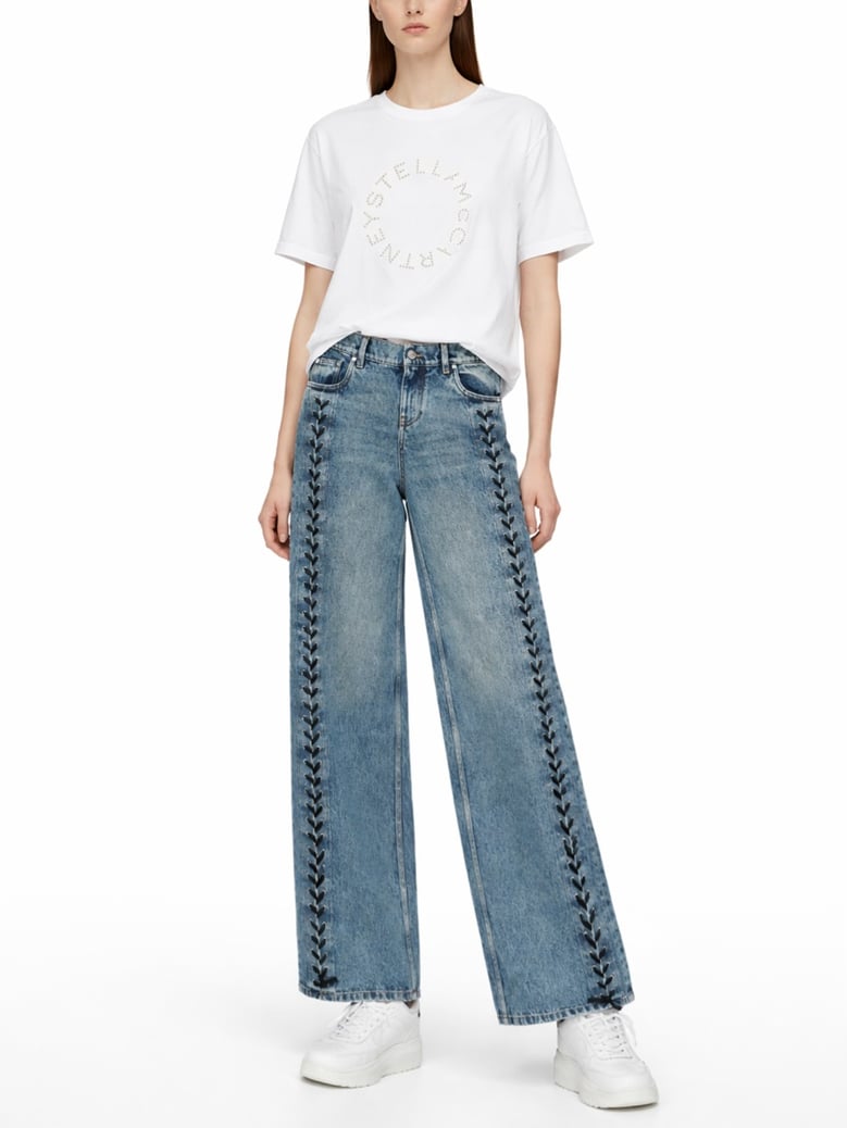 jeans with laces by Selfnex