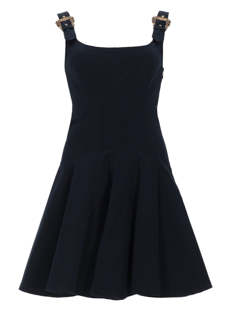 mini dress baroque with buckles by Selfnex