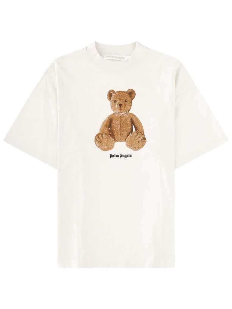t-shirt bear white by Selfnex