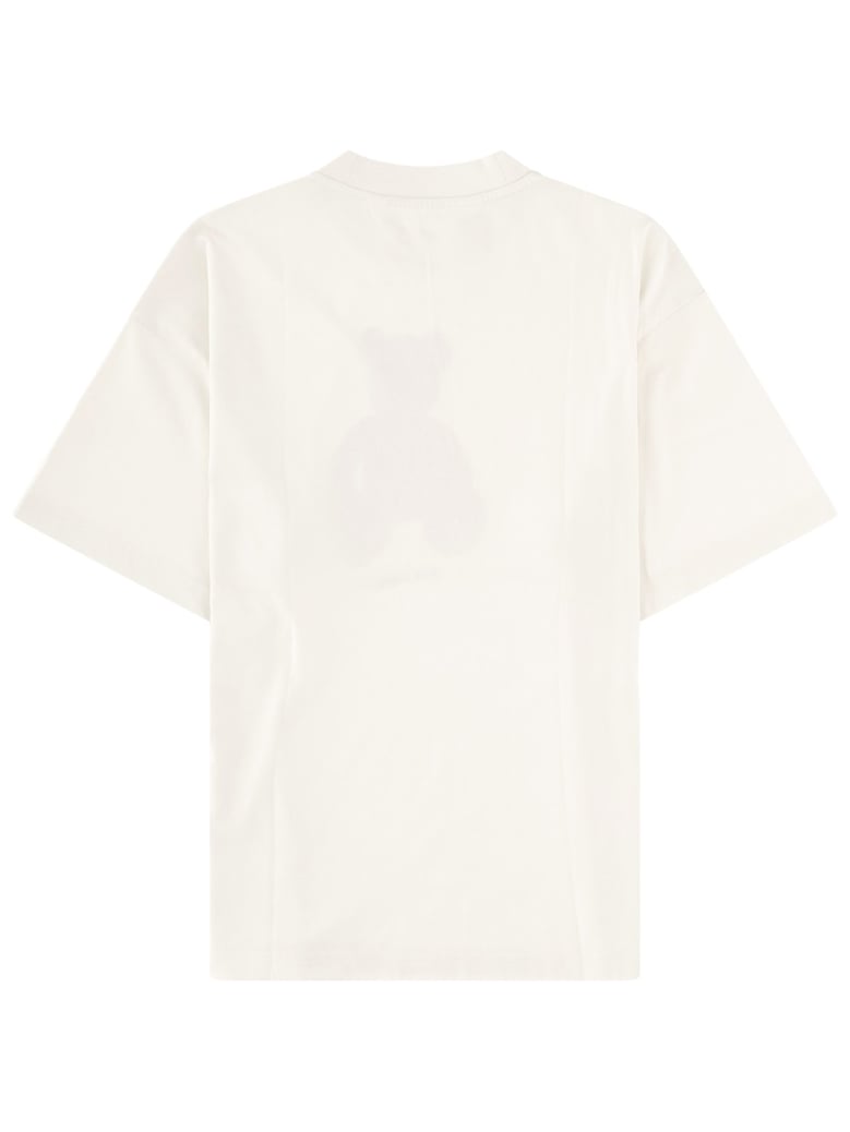 t-shirt bear white by Selfnex