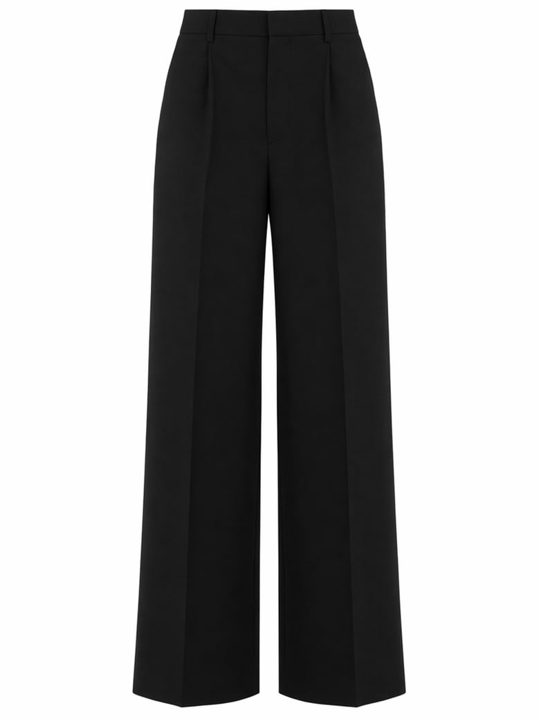 wide-leg trousers lola black by Selfnex