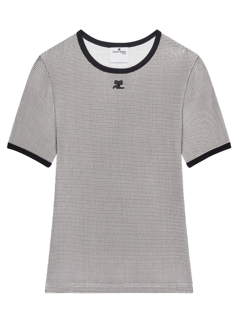 t-shirt signature contrast black by Selfnex