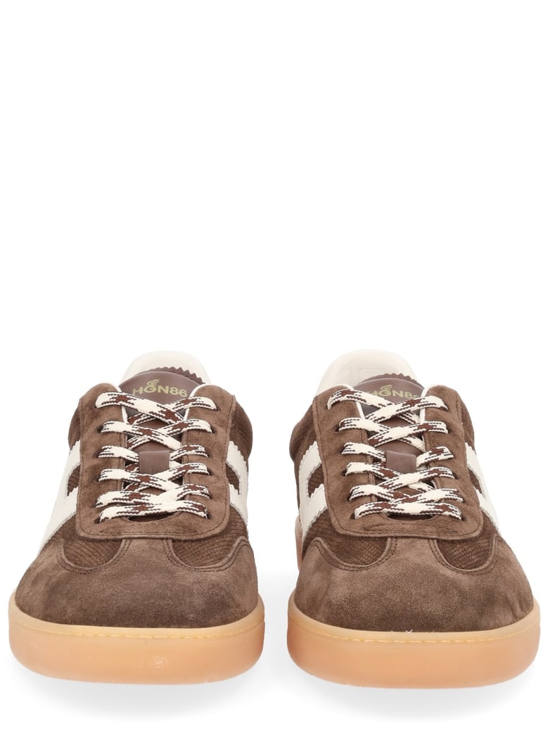cool sneaker in brown by Selfnex