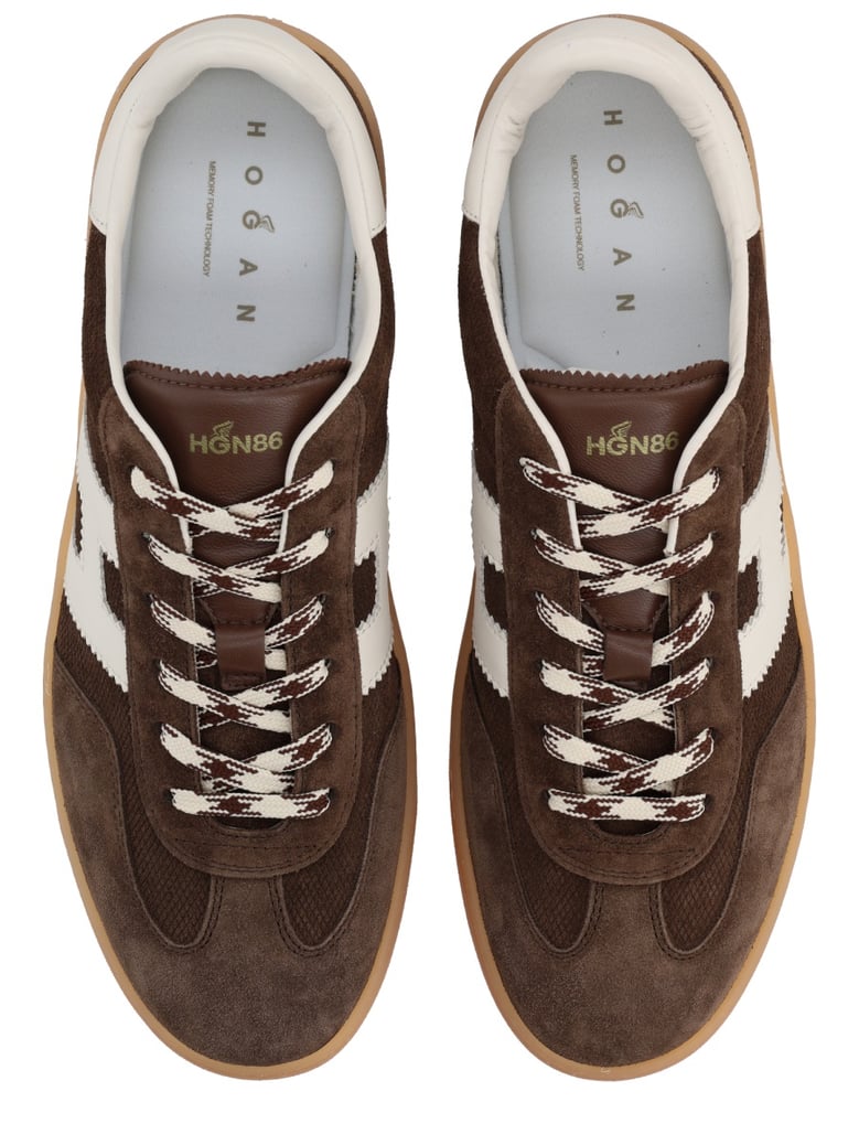 cool sneaker in brown by Selfnex