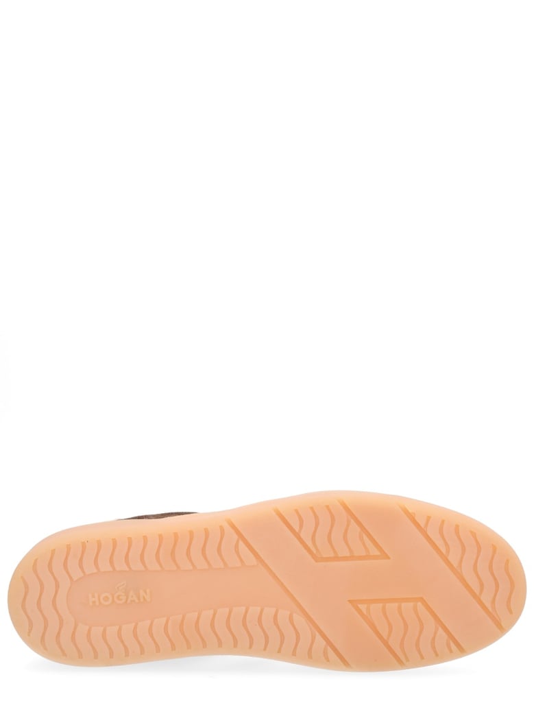 cool sneaker in brown by Selfnex