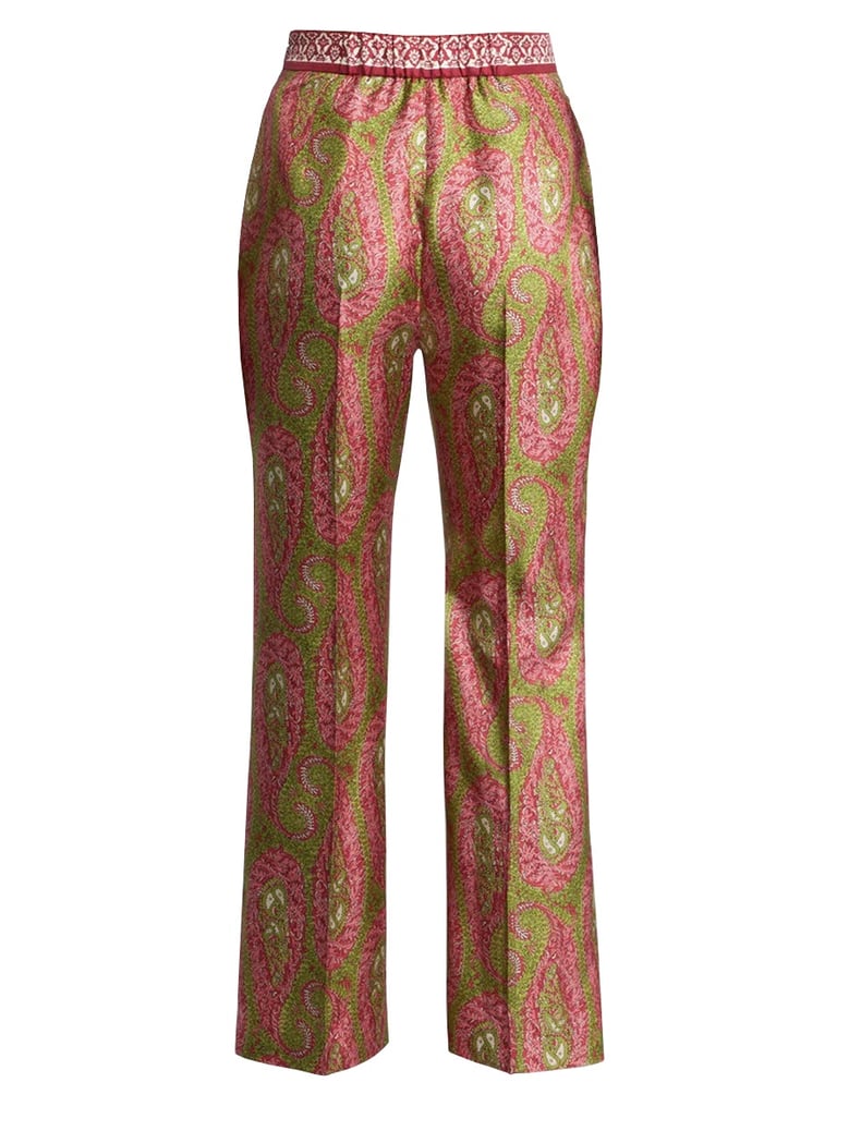 bootcut trousers paisley multicolour by Selfnex