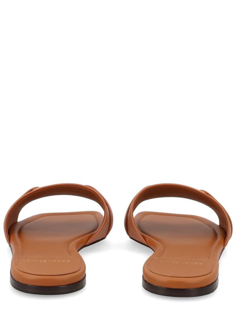 slides gancini buff leather by Selfnex