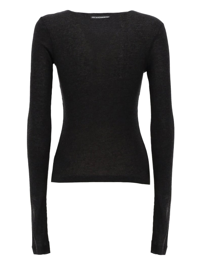 long-sleeved t-shirt charcoal by Selfnex