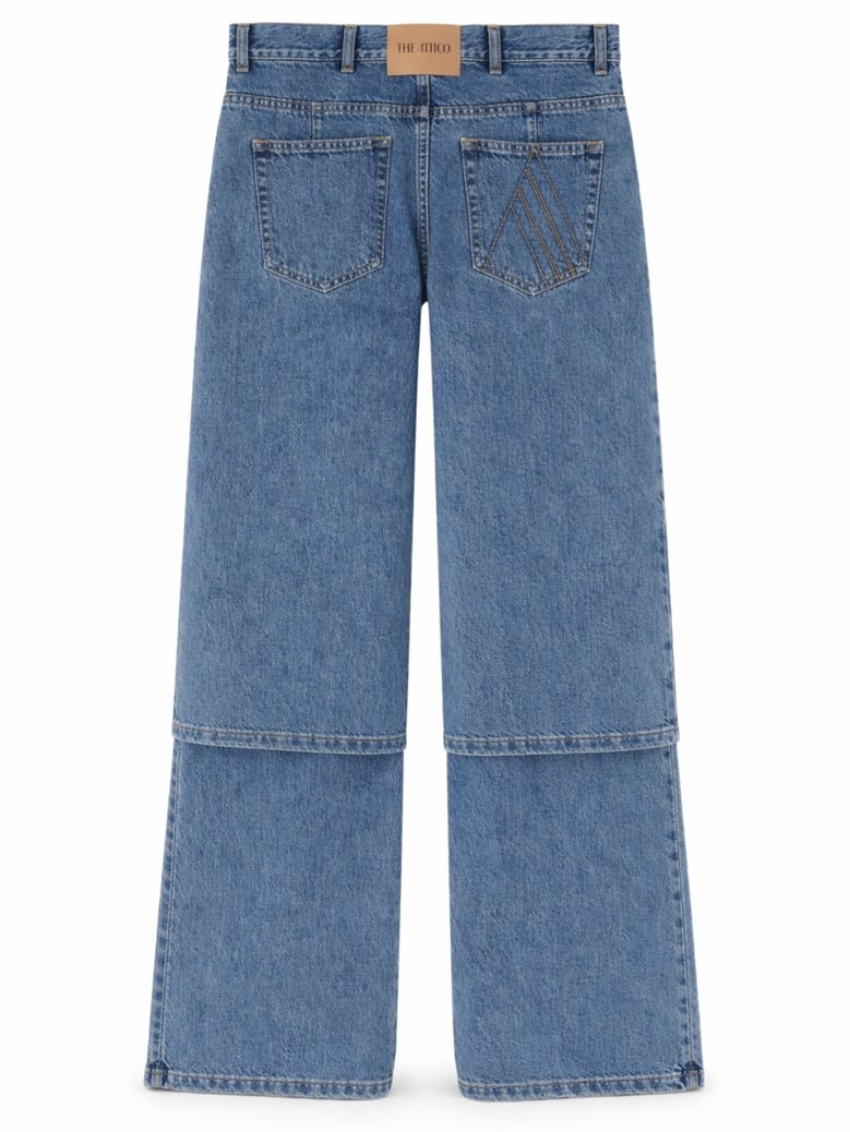 regular fit blue jeans by Selfnex