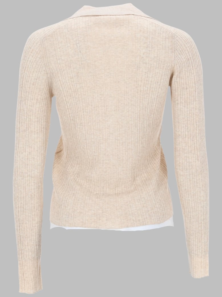 cardigan baby fit beige by Selfnex