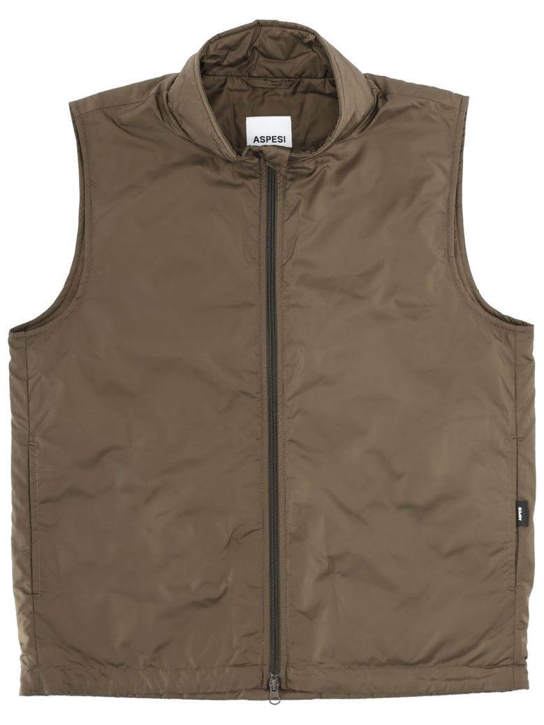 military green vest by Selfnex