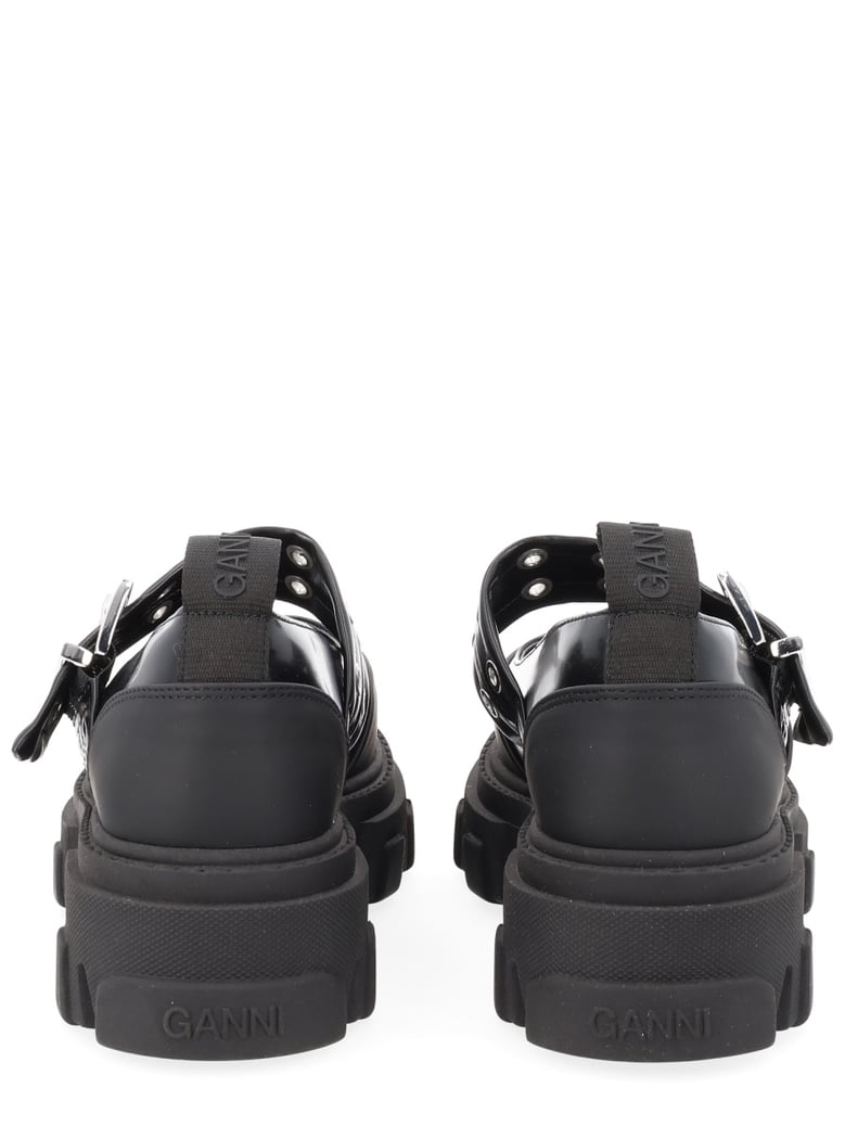 ballerina with logo buckle by Selfnex