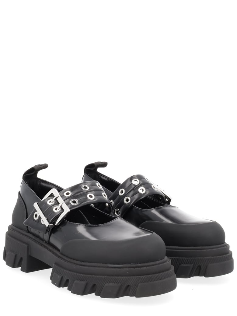 ballerina with logo buckle by Selfnex