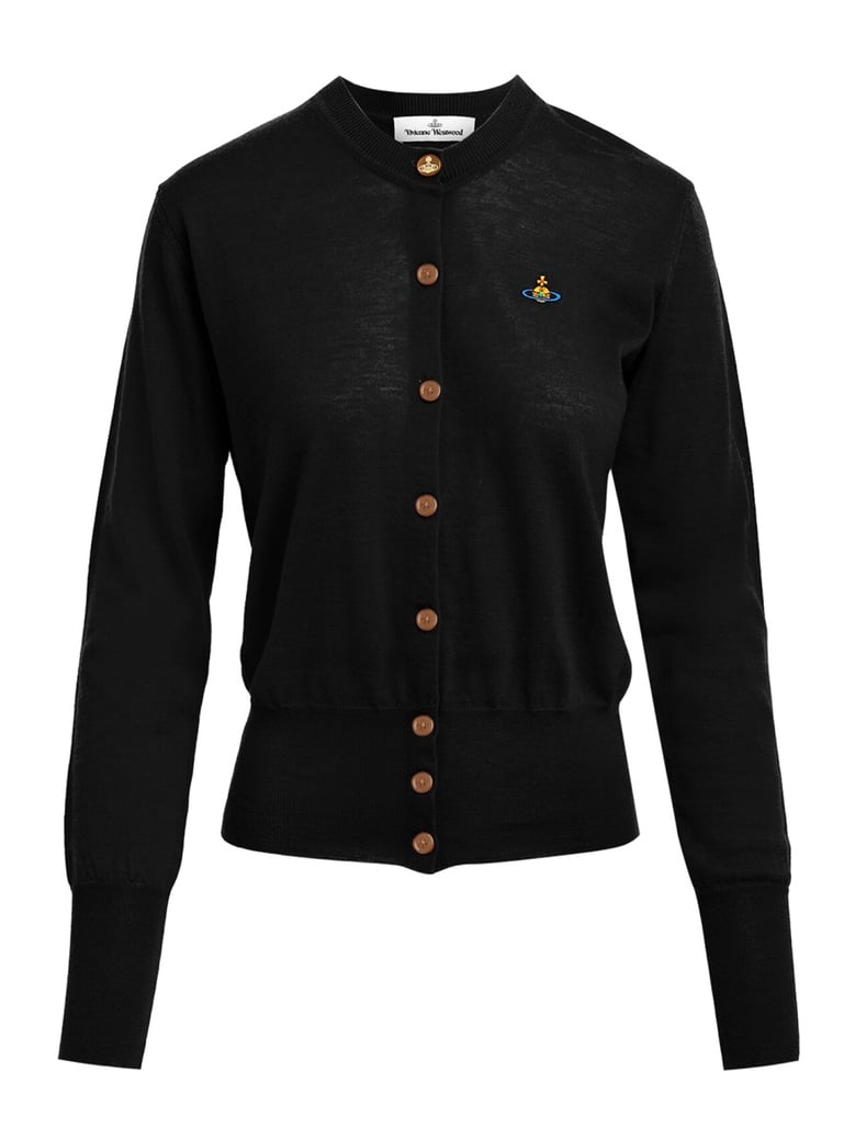 bea cardigan in black by Selfnex