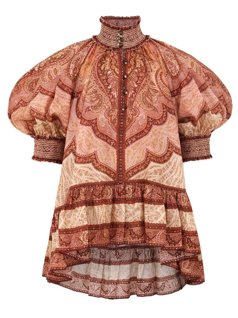 wanderlust ruffle blouse by Selfnex