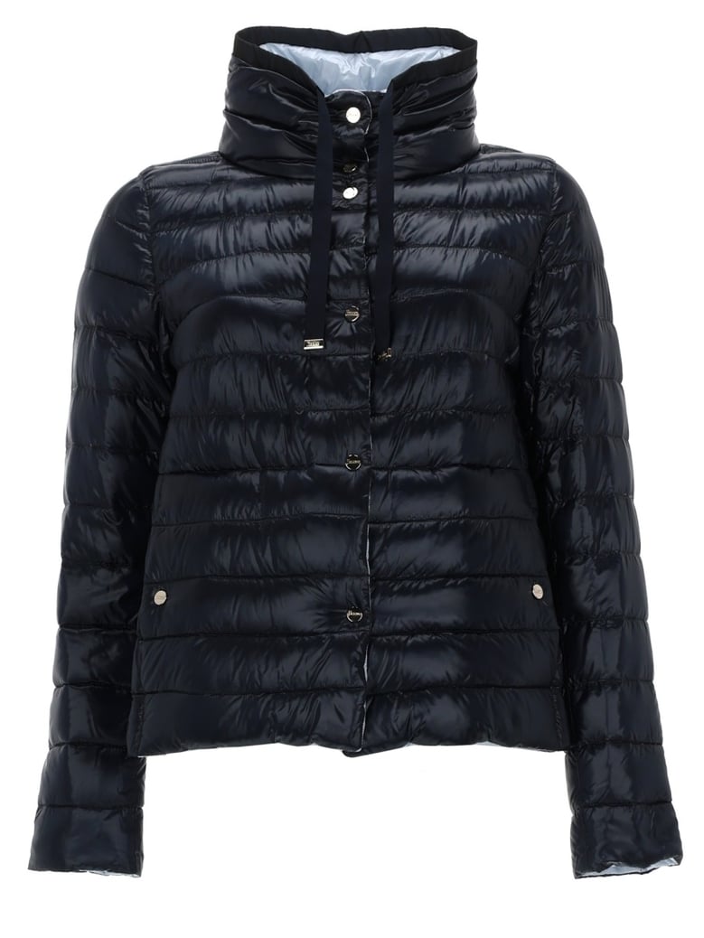 down jacket reversible blue by Selfnex