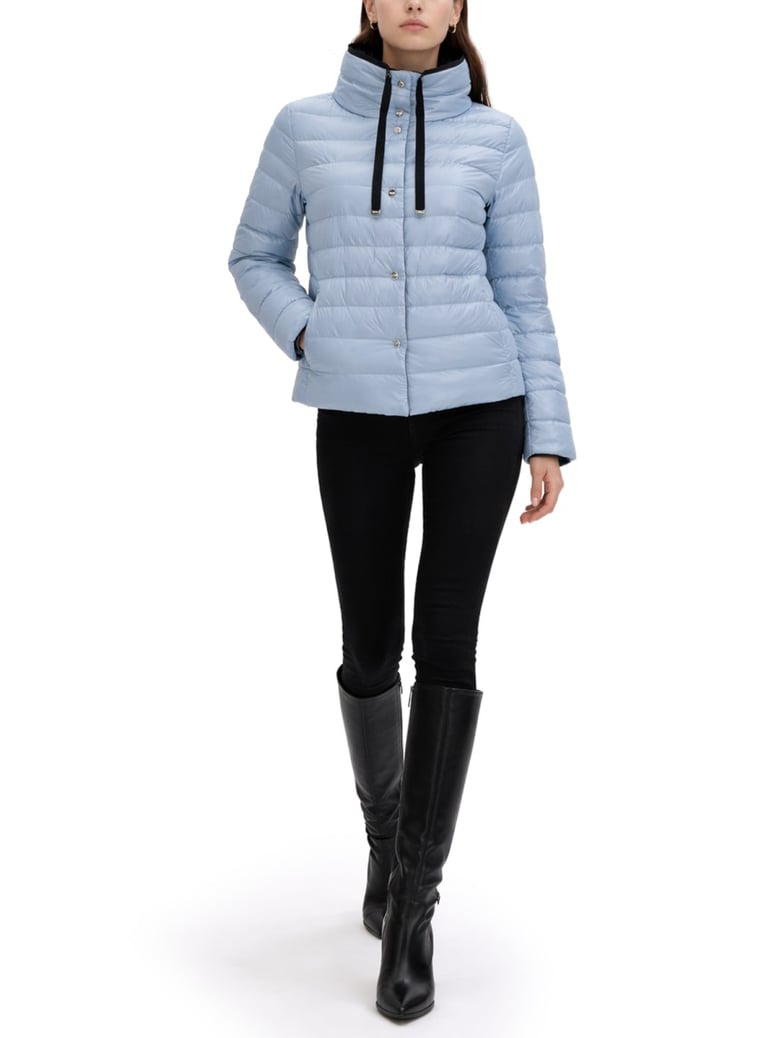 down jacket reversible blue by Selfnex