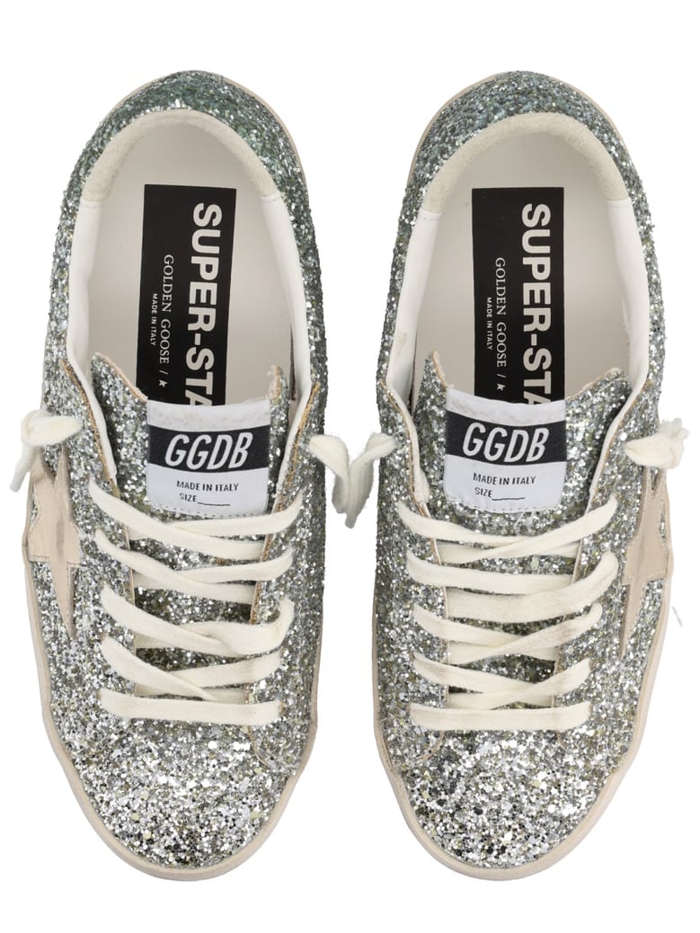 silver superstar sneaker by Selfnex