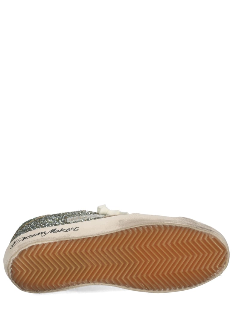 silver superstar sneaker by Selfnex