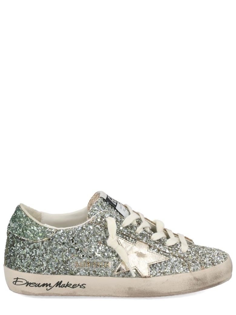 silver superstar sneaker by Selfnex