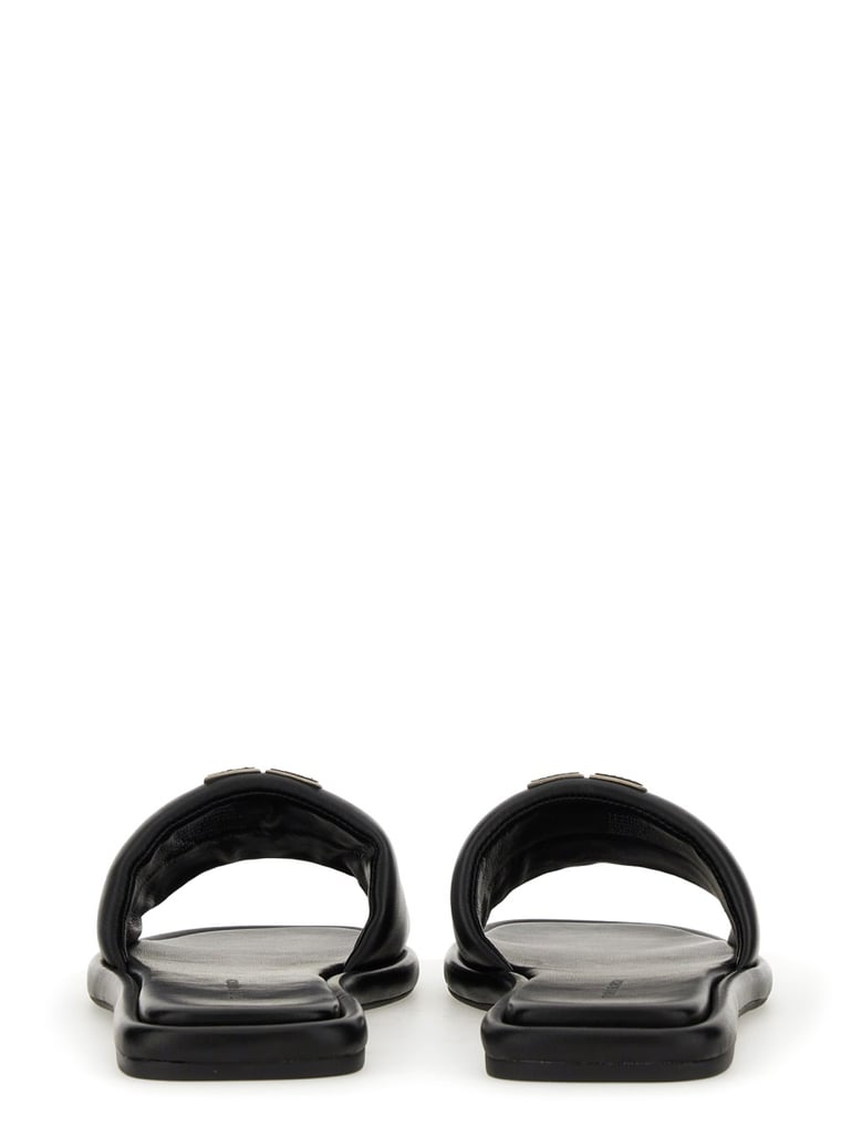 leather sandal slider by Selfnex