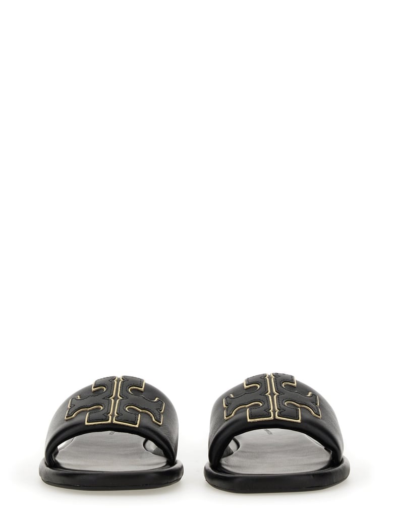 leather sandal slider by Selfnex