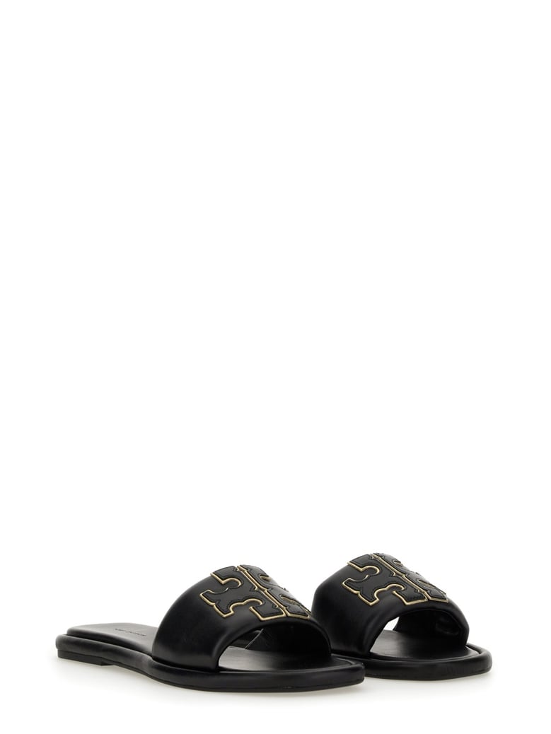 leather sandal slider by Selfnex