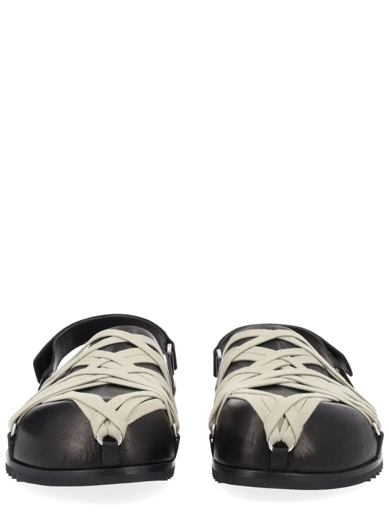 mule megalace in black by Selfnex