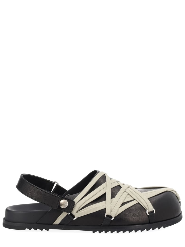 mule megalace in black by Selfnex