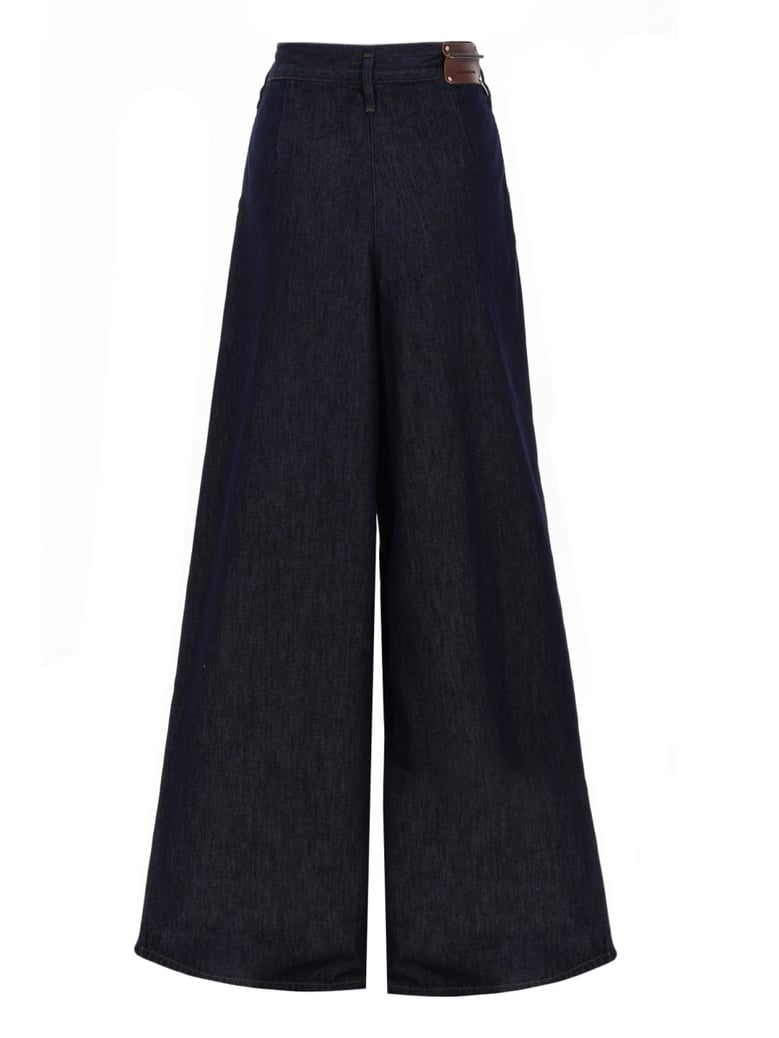 pants pamplona blue cotton by Selfnex