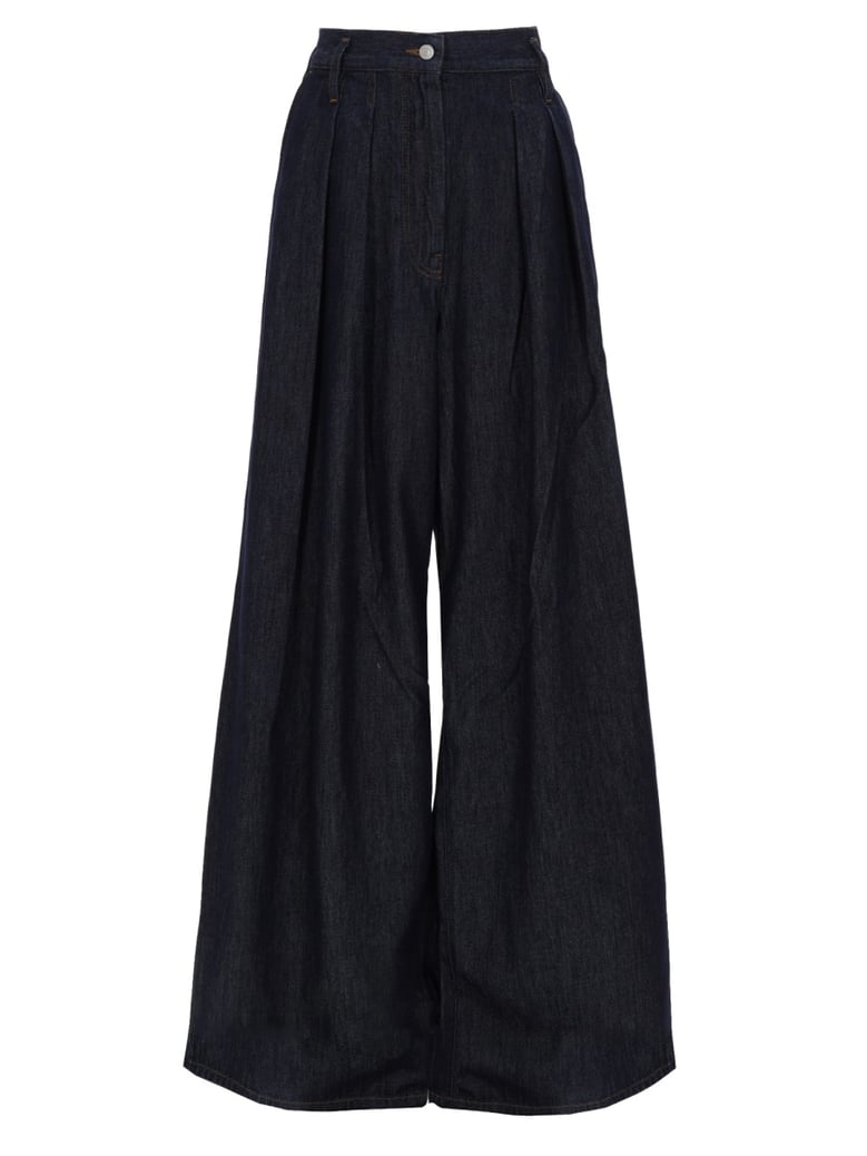 pants pamplona blue cotton by Selfnex