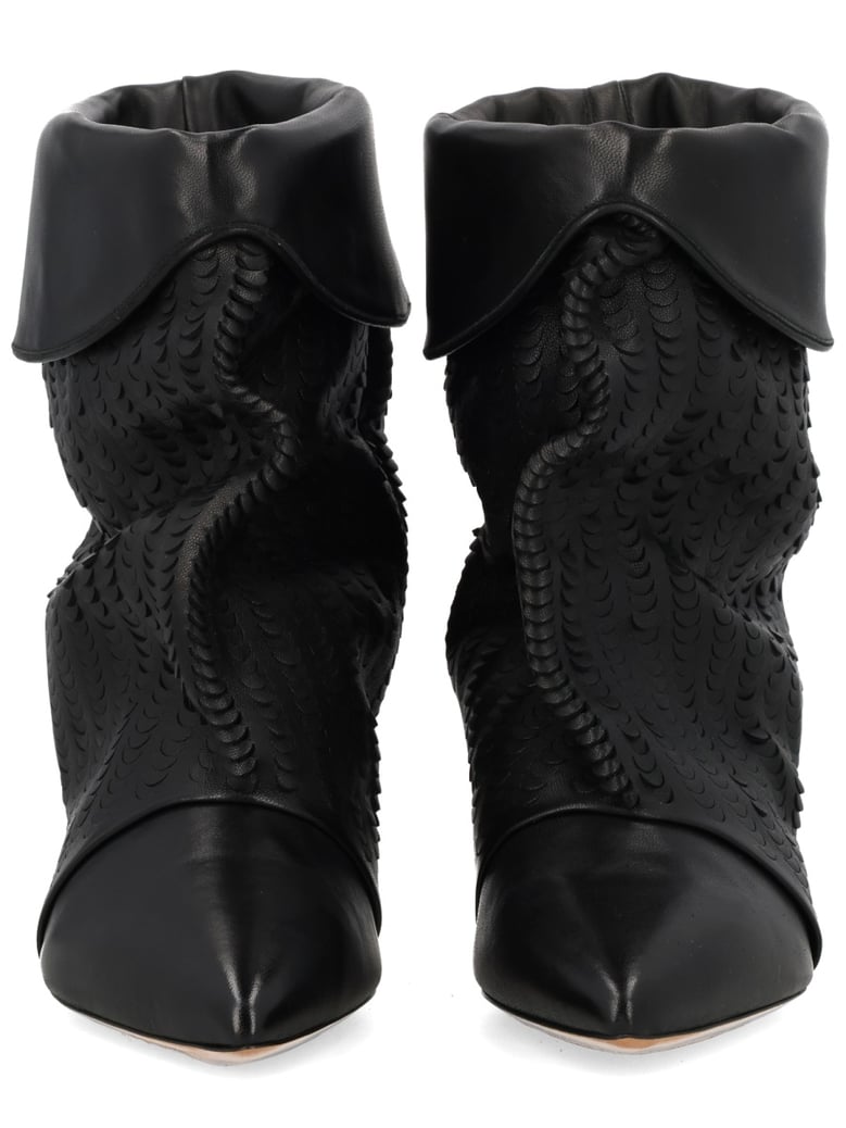 boot edrik in black lamb leather by Selfnex