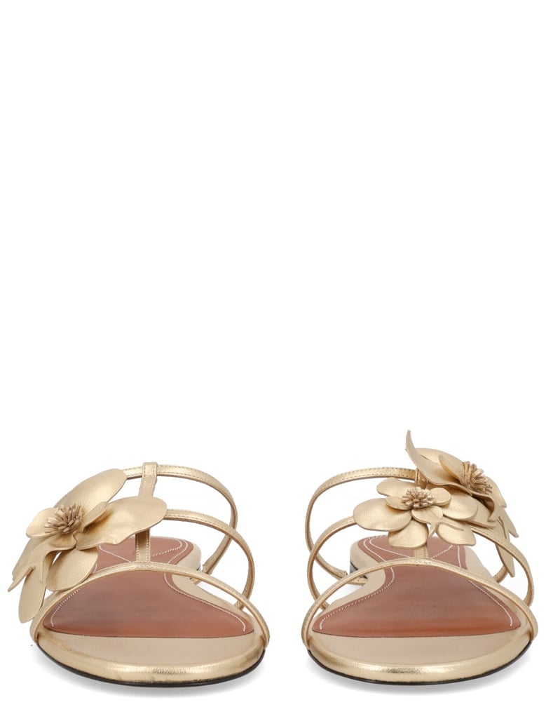 orchid leather sandal by Selfnex