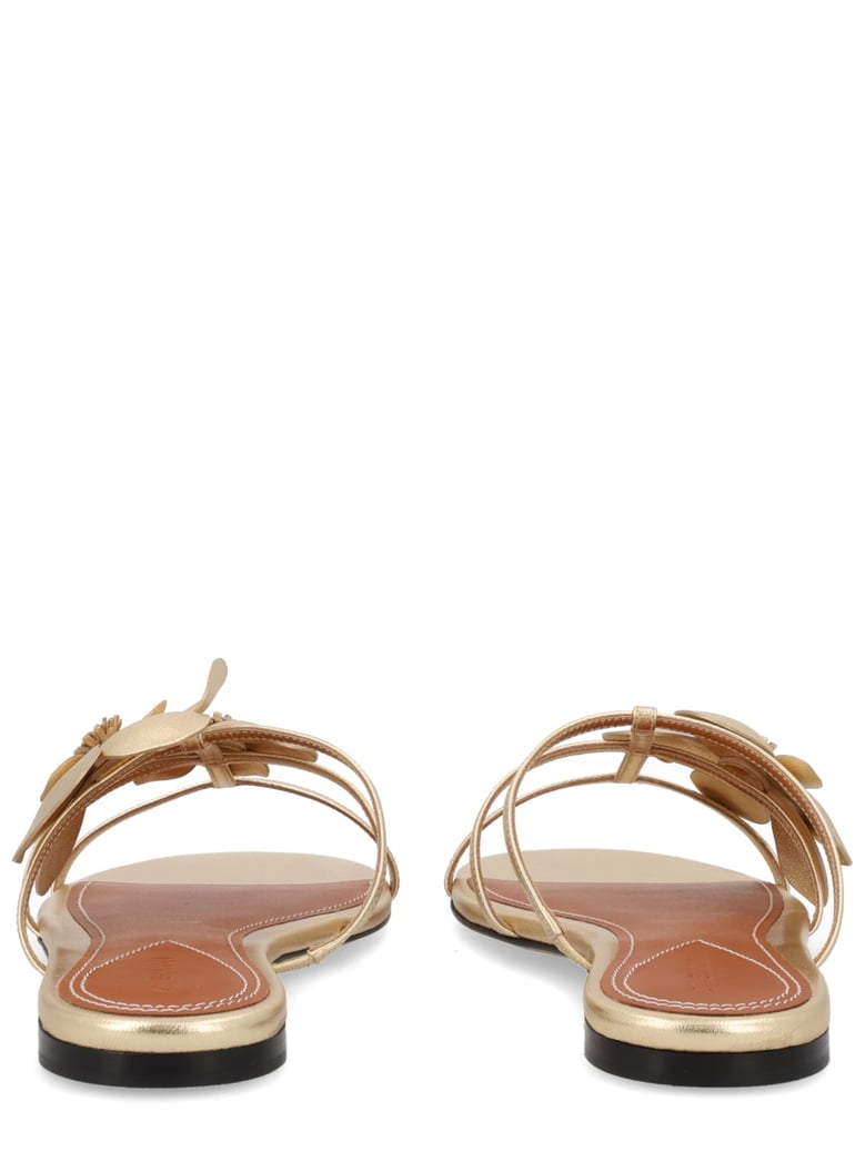 orchid leather sandal by Selfnex