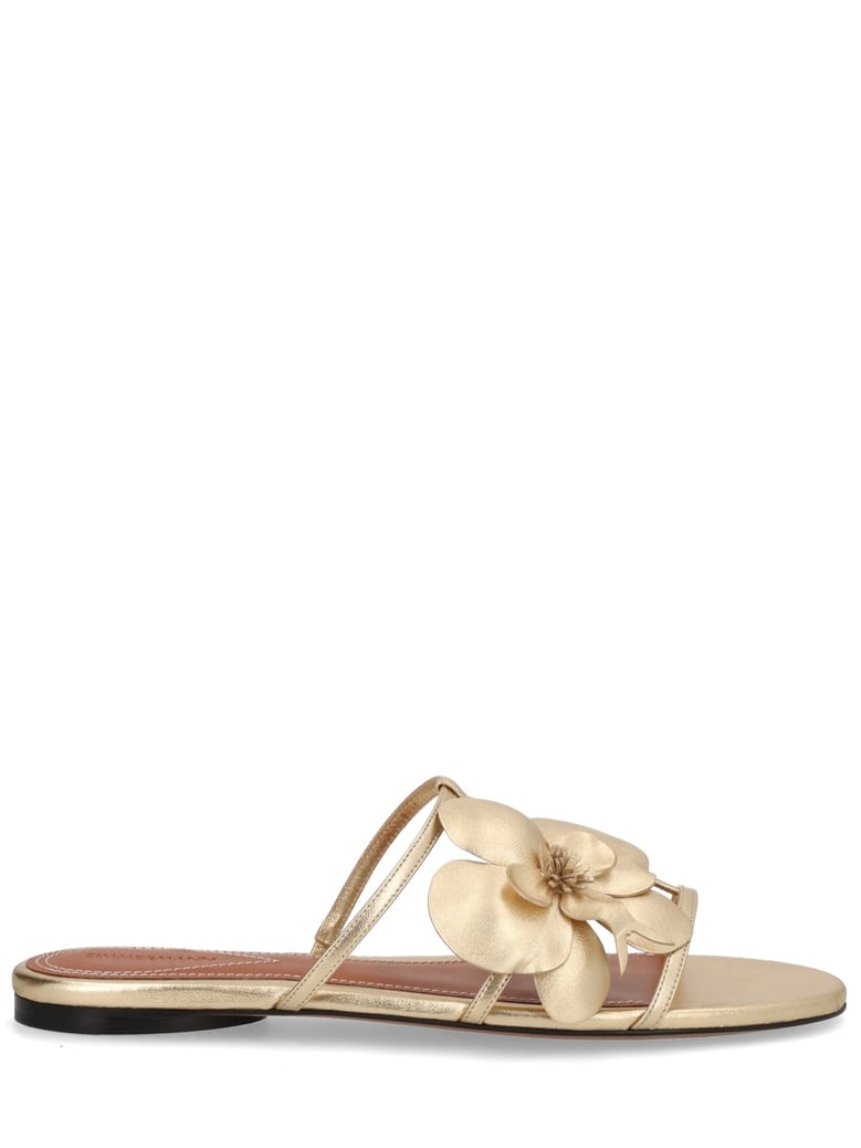 orchid leather sandal by Selfnex