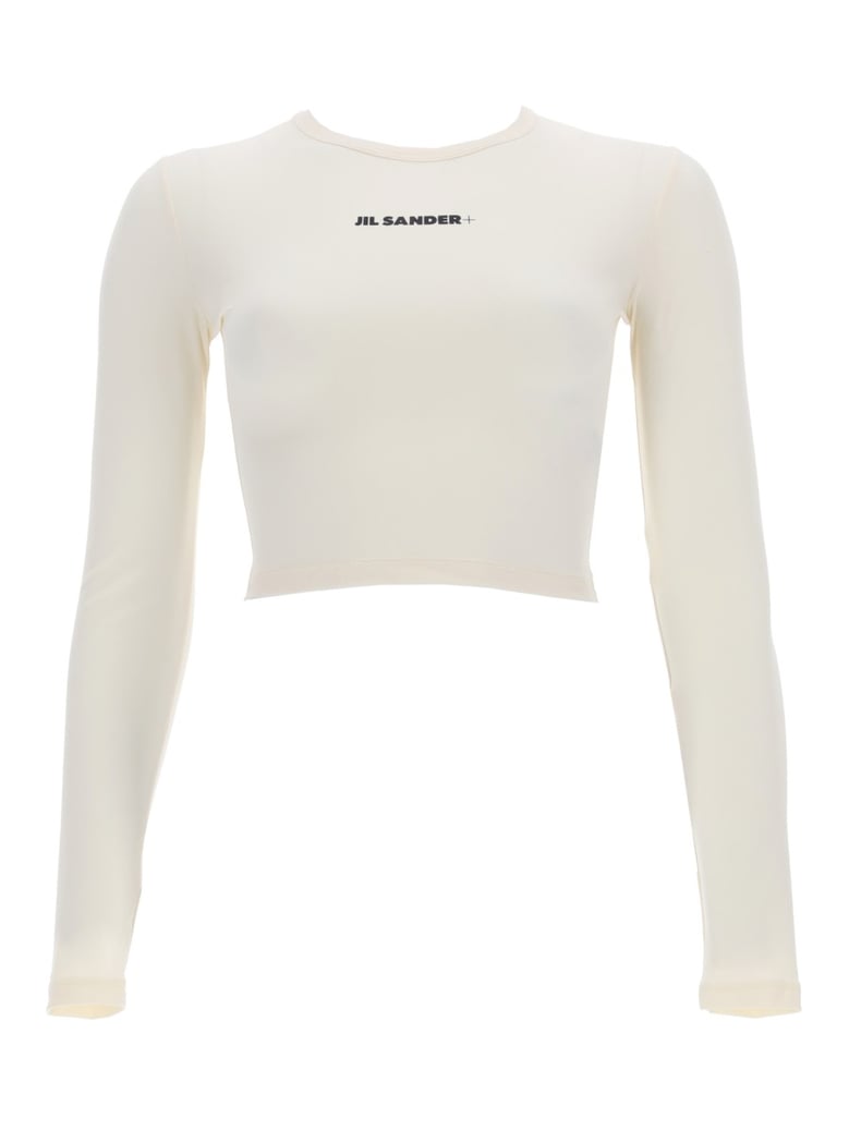 cropped top with logo by Selfnex
