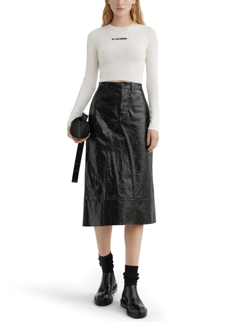 cropped top with logo by Selfnex