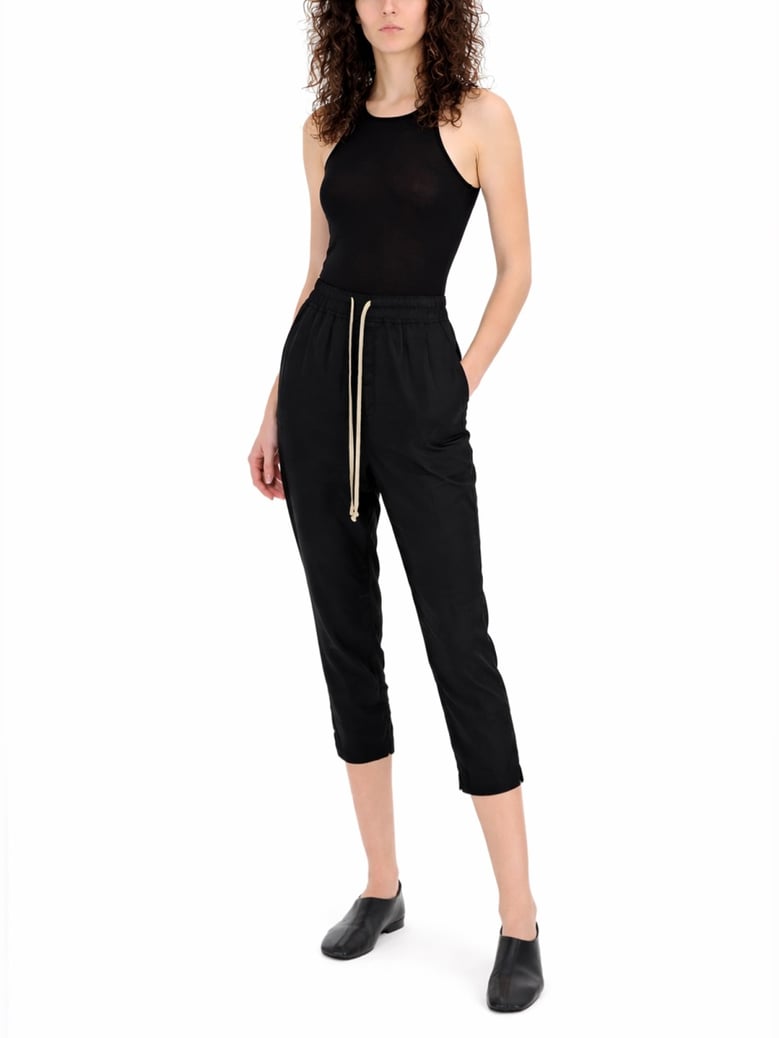 astaires cupro pants in black by Selfnex